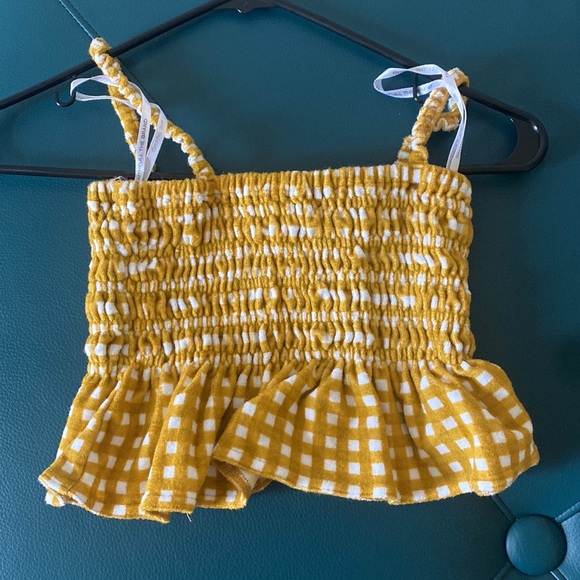 Faithfull the Brand Matching Terry Gingham Set with Bucket Hat - Picture 5 of 6